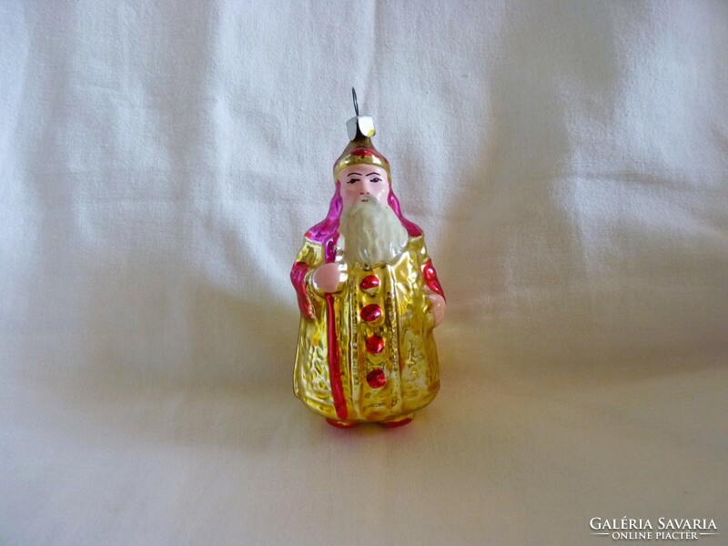 Old glass Christmas tree decoration - fairy tale character!