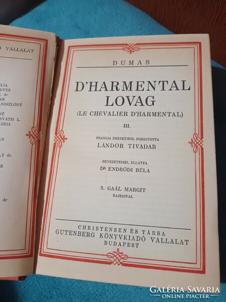 The classics of romanticism - dumas works - knight d'harmental - 2 volumes in one