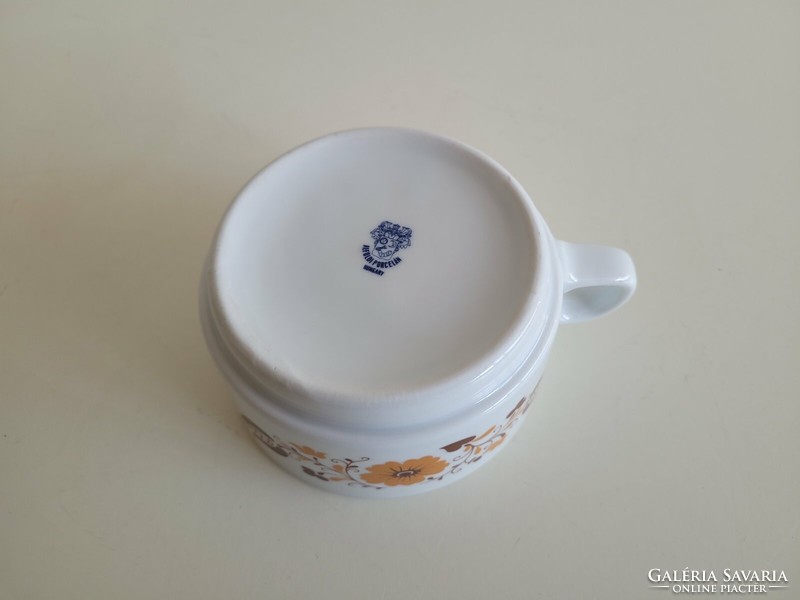 Retro Alföldi porcelán leveses csésze 1 db