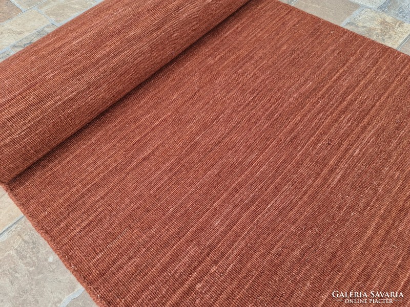 New hand-woven kilim, woven carpet