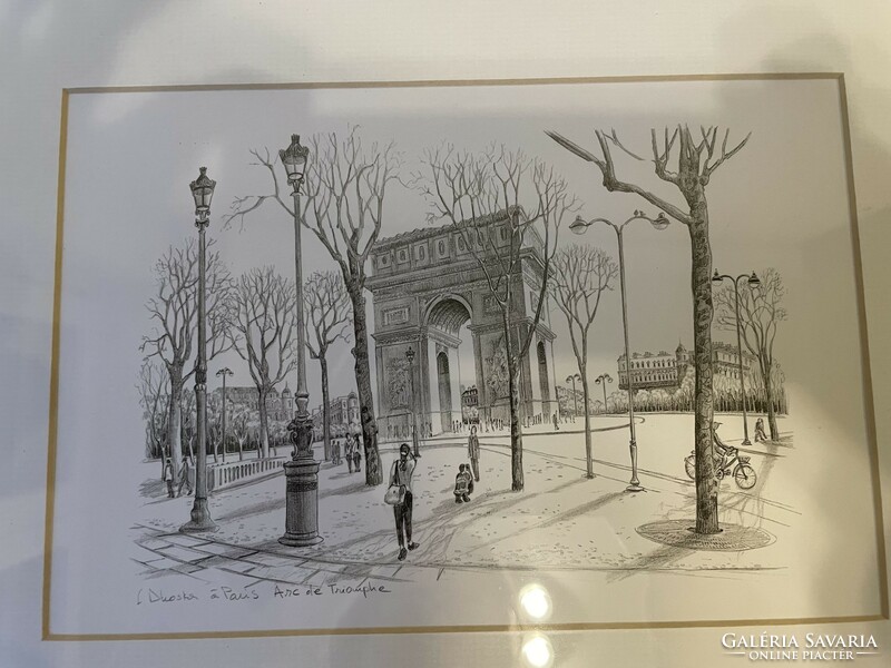 Paris Arc de Triomphe print