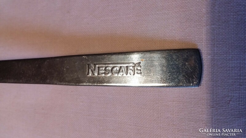 Long-handled stainless steel nescafé spoon