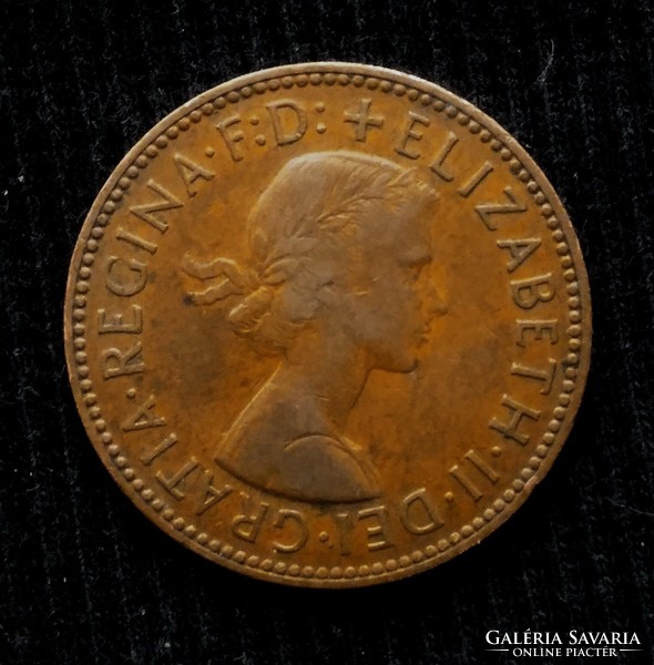 Anglia Half penny 1962 - 0099