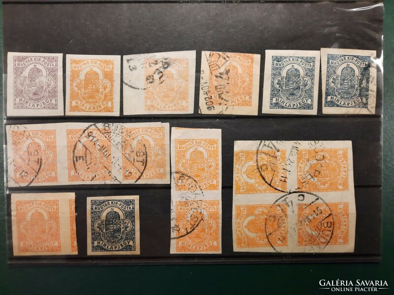 1920/22. Newspaper stamps.