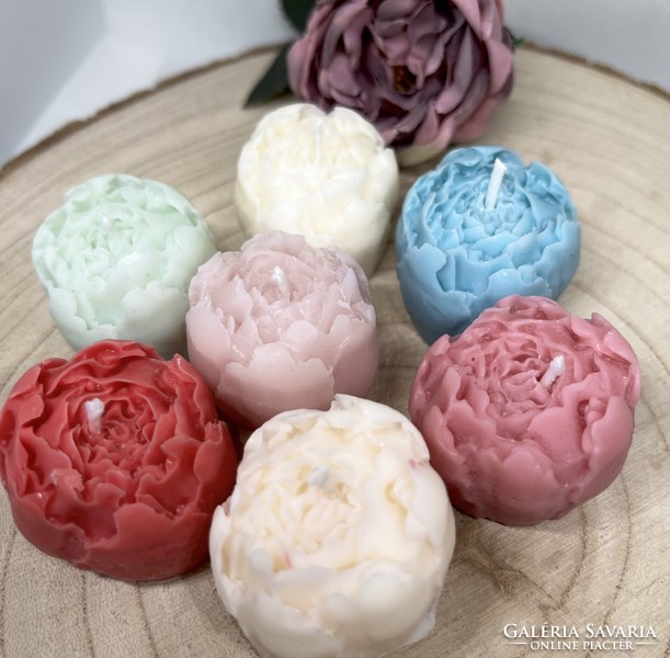 Soy handmade candle, scented, shaped candle, colorful