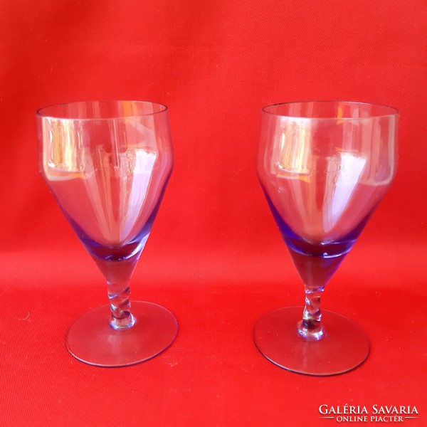 Purple wine, champagne glass (2 pcs)