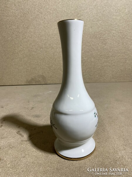 Aquincum porcelain vase, flower pattern, height 27 cm. 2271