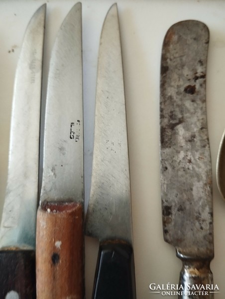 Knives spoons forks