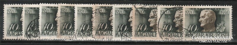 Magyar 10-es 0768 MPIK 660  Kat. ár 300 Ft.