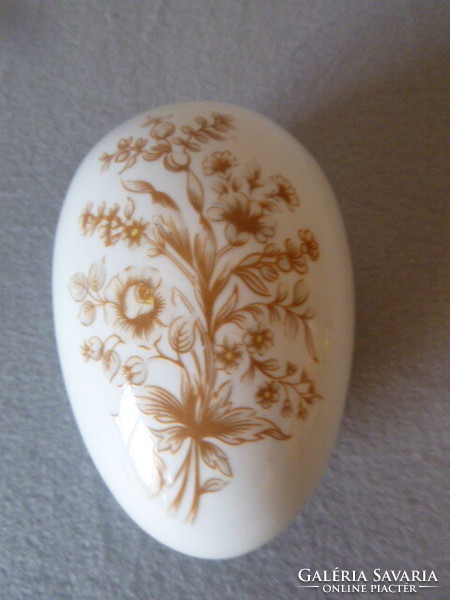 Hollóházi tojás alakú bonbonier
