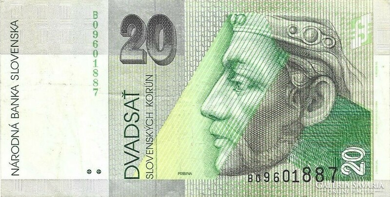 20 Koruna 1993 Slovakia