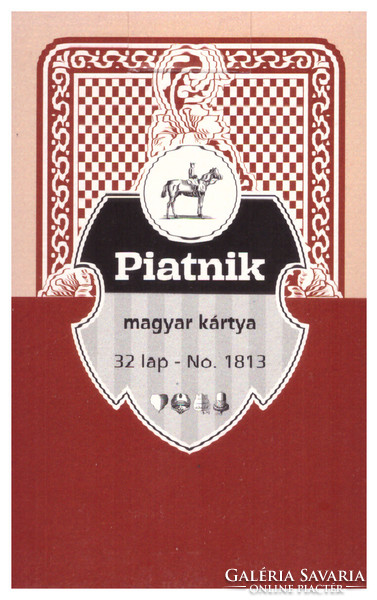 200. Hungarian card piatnik 32 sheets 2019