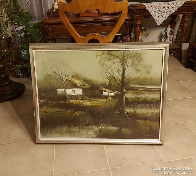 A brilliant antique painting by Tamás Darabont!