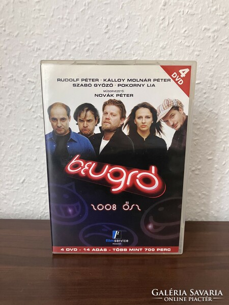 Dedikált Beugró DVD 2008 Ősz autogram, aláírás (Pokorny Lia, Rudolf Péter, Szabó Győző...)