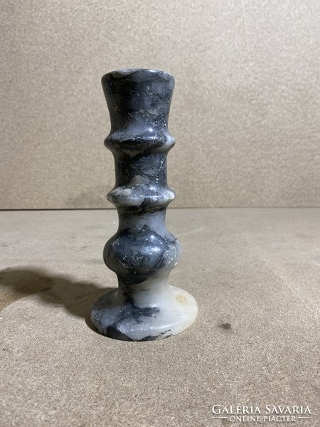Marble candle holder, size 20 x 9 cm. 2255
