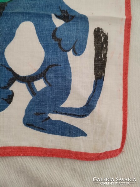 Children's textile handkerchiefs - from the 70s/ 2 pcs
