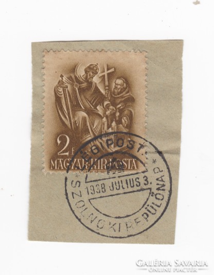 Szolnoki Repülőnap Légiposta 1938. - első napi bélyegzés