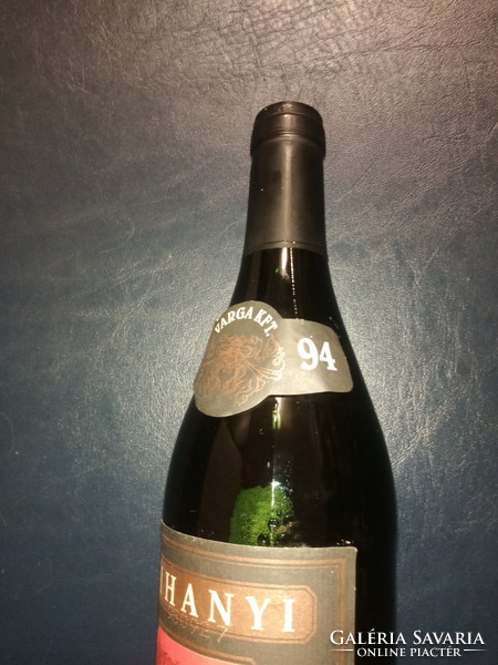 Hagyatékból Tihanyi kékfrankos 1994  1000ft óbuda  Bontatlan üveg bor a 90-es évekből. 0.75 liter. e