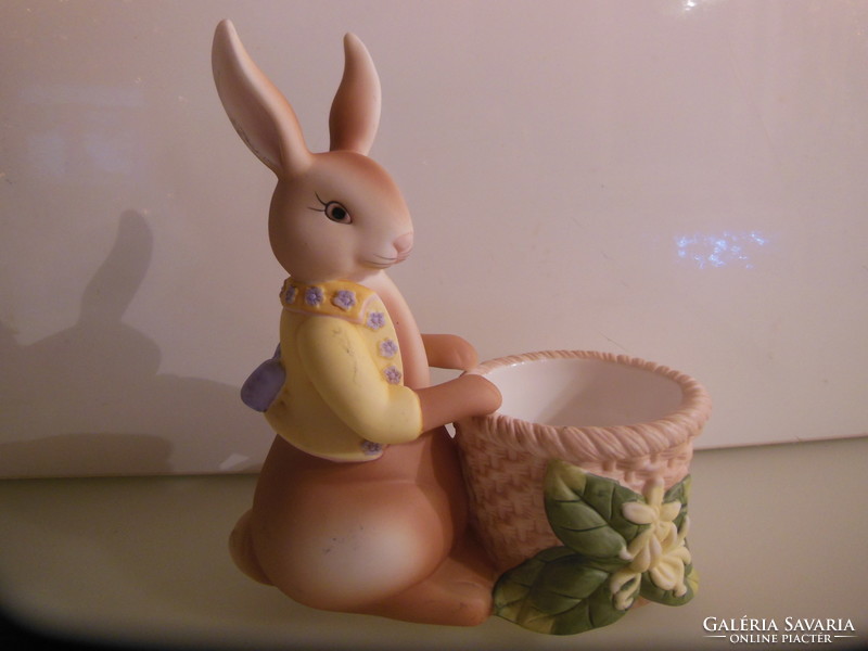 Easter - bowl - 15 x 13 x 7.5 cm - party lite - porcelain - and - or - candle holder - perfect