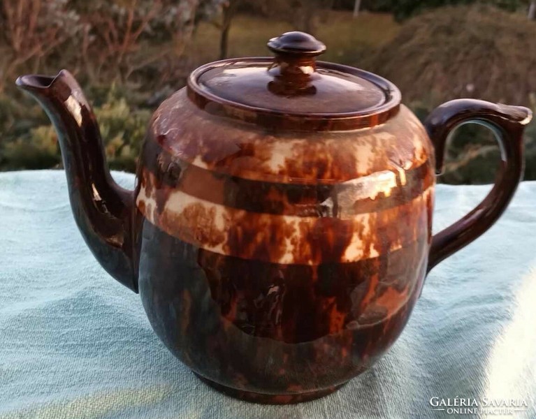 English vintage ceramic teapot - ceramic teapot