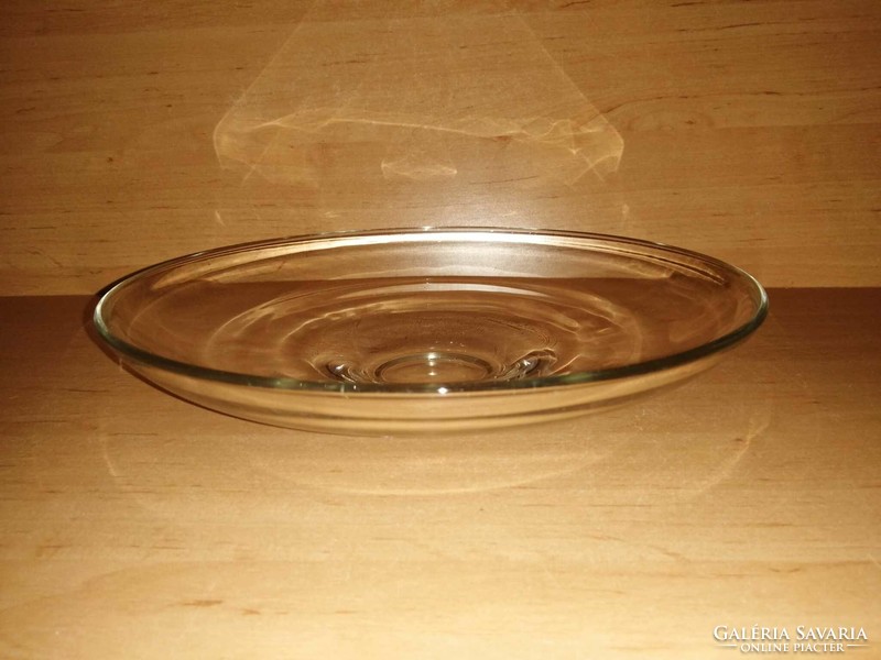 Glass tray, table center dia. 27 cm (n)