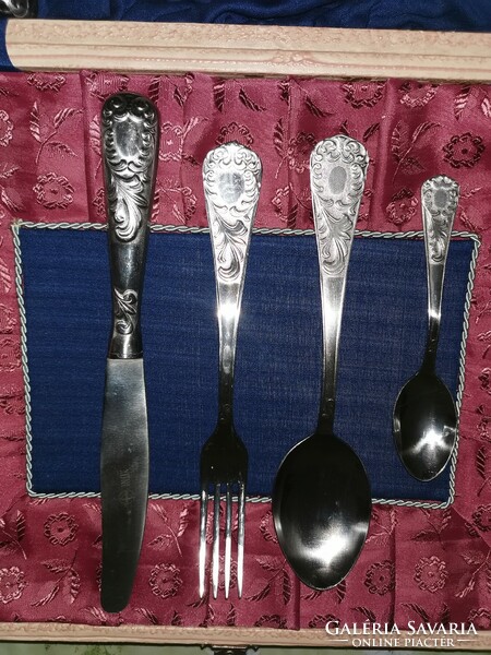 Inox cutlery for 6 people