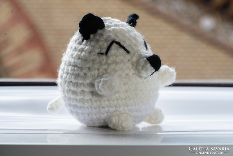 Crochet ball dog (dettyamigurumi)