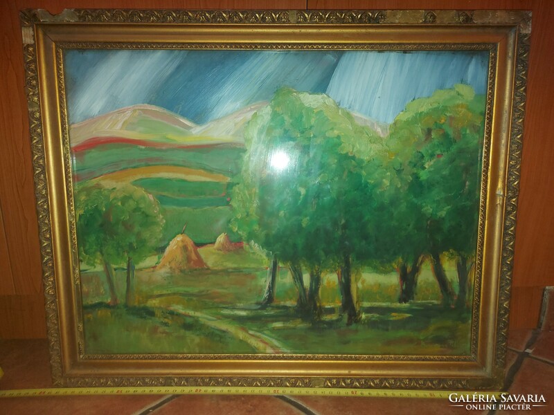 Painting signed by Tibor Boromisza