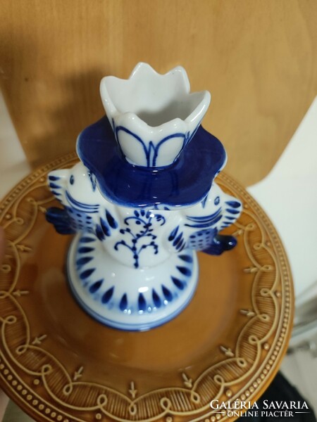 GZHEL halas orosz porcelán nipp