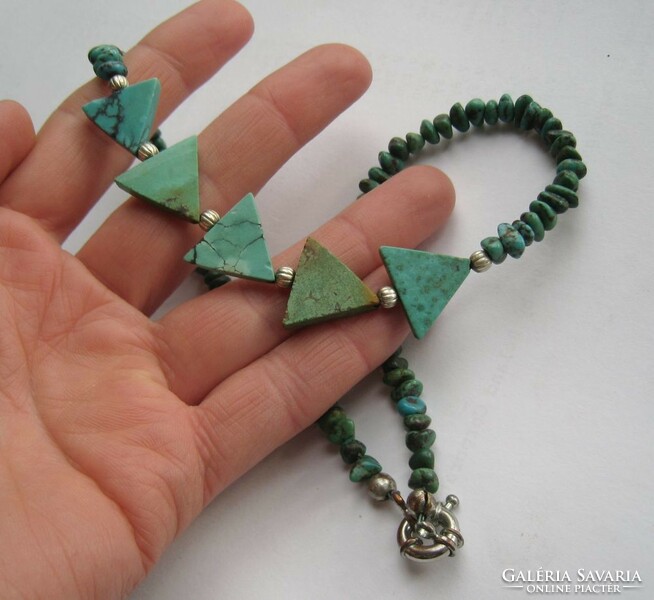 Turquoise stone necklaces, real turquoise!