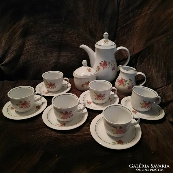 Kahla German porcelain, coffee set for 6 people