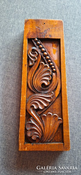 Carved wooden ornament