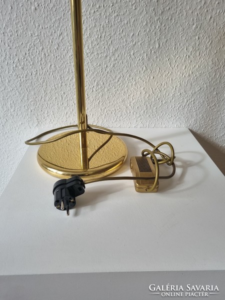 Vintage German (holtkötter), large copper table lamp with adjustable options