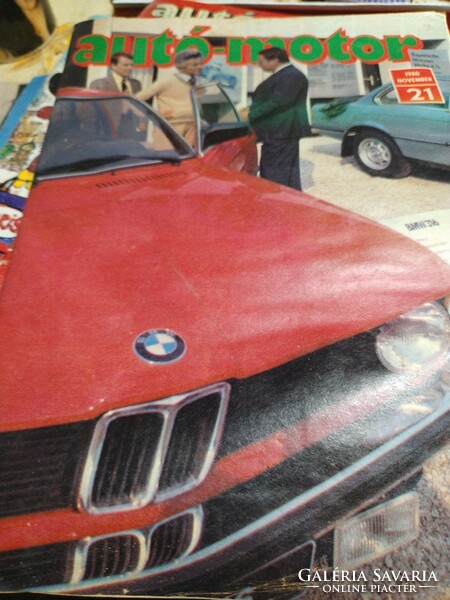 Autó motor magazin 1980. November