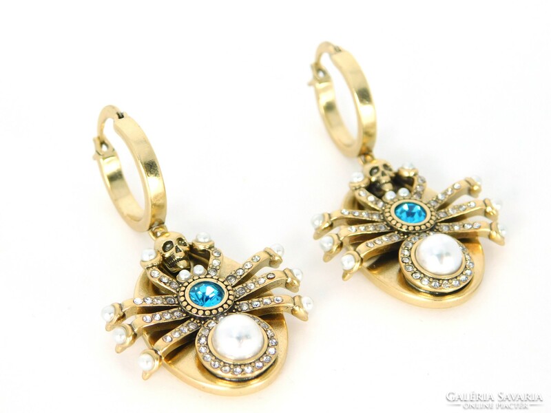 Alexander mcqueen spider earrings