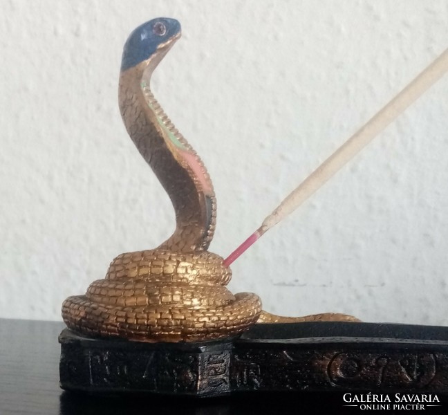 Kobra figurás füstölő & gyertyatartó  eladó