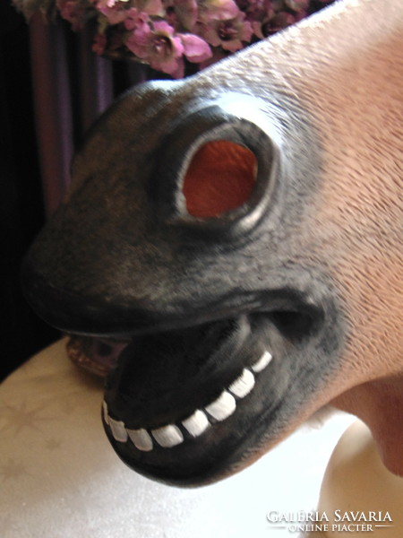 Ló fej / minőségi farsangi gumi maszk
