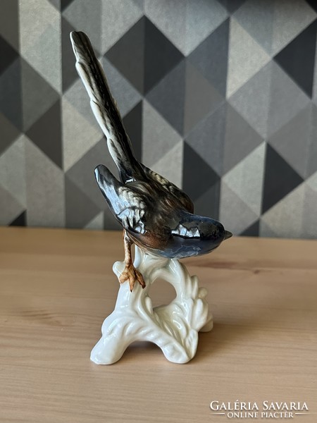 Német madár porcelán figura