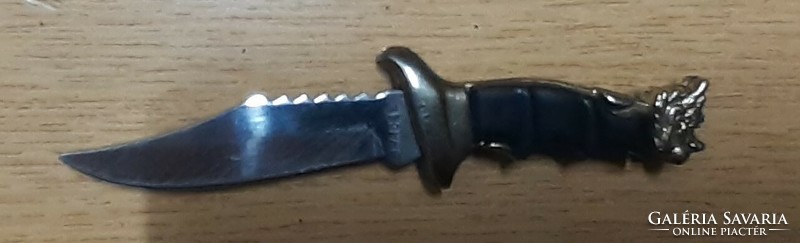 Crocodile dundee knife case with mini keychain 10 cm.
