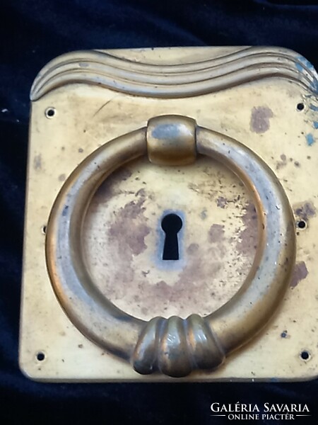 Art Nouveau furniture handle/ antique cabinet handle