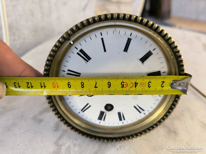 Antik kandalló óra asztali óra szerkezet inga .