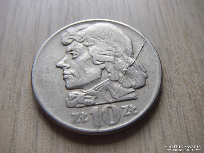 10   Złoty    1960    Lengyelország