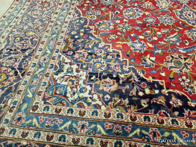Huge Iranian Keshan hand-knotted 240x365 cm wool Persian rug mz242