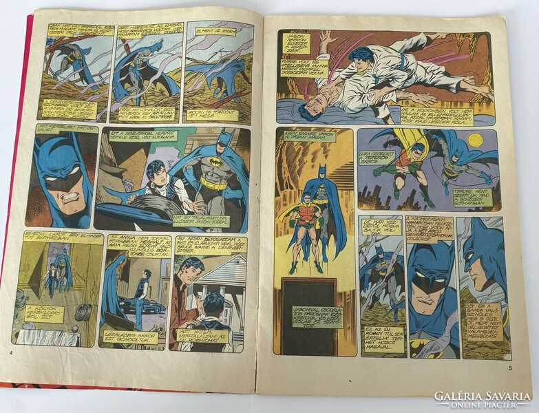 Batman comic: death in the family: robin is dead c., 1990. Hungarian release, 4th issue for sale!