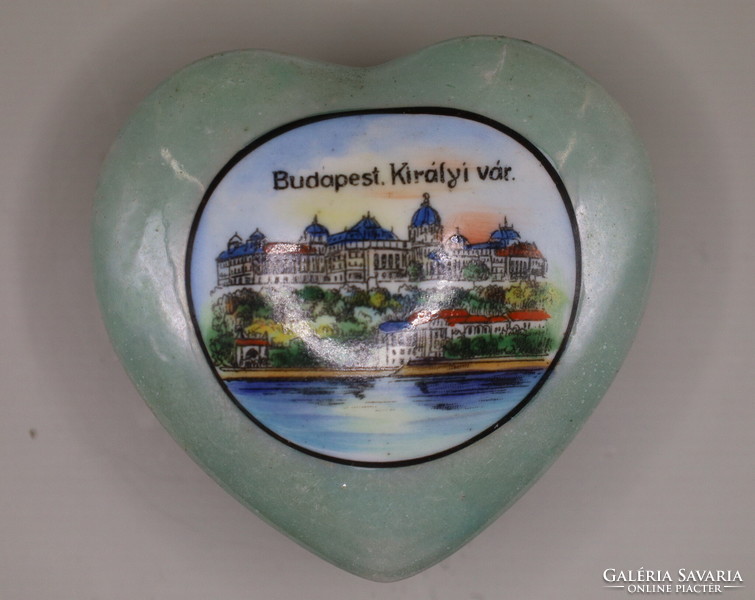 Porcelán szív szelence Budapest Királyi Vár