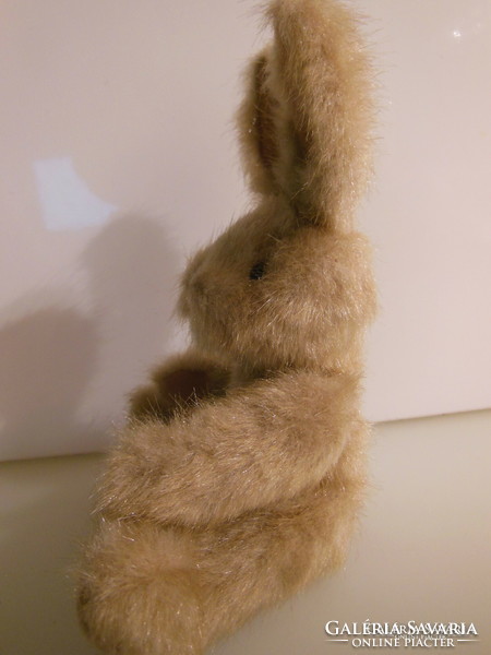 Rabbit - 17 x 13 cm - marked - very soft - plush - new - exclusive - German - flawless