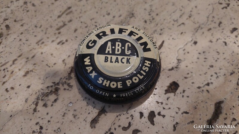 Griffin abc black shoe care box