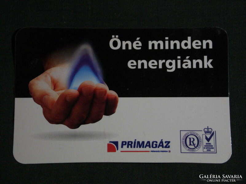 Kártyanaptár, Prímagáz PB gázpalackok,1998, (6)