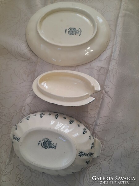 Fischer sauce bowl with plate with emma decor
