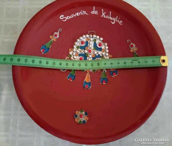 Ceramic memorial plate from Kabylie for sale